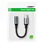 Ugreen - Mini Jack 3.5 mm (female) naar USB C (male) - Koptelefoon adapter - Grijs