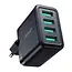Joyroom - Oplader USB - 4 Poorten USB-A - Snellader 24W - Zwart