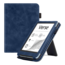 Case2go - E-reader hoes geschikt voor PocketBook Verse / Verse Lite / Verse Pro / Verse Pro Color - Sleepcover - Auto/Wake functie - Met handstrap - Donker Blauw
