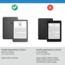 Case2go - E-reader Hoes geschikt voor Kindle Paperwhite (2021) - Sleepcover - Auto/Wake functie - Met handstrap - Zwart