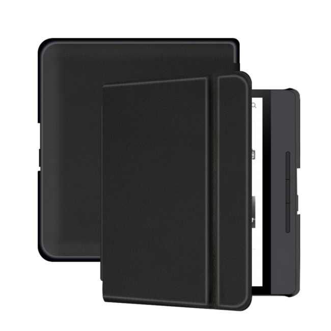E-reader hoesje geschikt voor Tolino Epos 2 - Sleepcover - Auto/Wake functie - Magnetische sluiting - Zwart