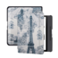 E-reader hoesje geschikt voor Tolino Epos 2 - Sleepcover - Auto/Wake functie - Magnetische sluiting - Eiffeltoren