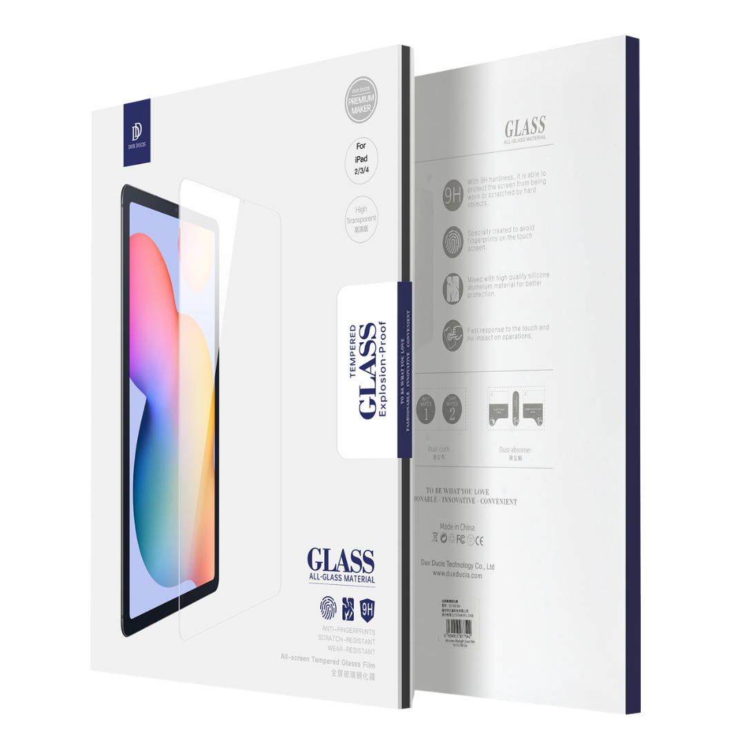 Dux Ducis - 2 Pack - Screenprotector geschikt voor Lenovo Tab P12 Pro - 12.6 Inch - Tempered Glass Screenprotector - Transparant afbeelding