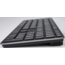 LMP - Bedraad Aluminium Toetsenbord voor Windows met dubbele USB aansluiting en numeriek keyboard - 110 keys -  QWERTZ (DE) - SpaceGrey/Zwart