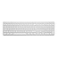 LMP - Bluetooth Aluminium Toetsenbord voor Mac OS - Numeriek keyboard - Multi host functie - 110 keys - QWERTY (NL) - Zilver/Wit