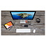 LMP - Bluetooth Aluminium Toetsenbord voor Mac OS - Numeriek keyboard - Multi host functie - 110 keys - QWERTY (NL) - Zilver/Wit
