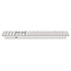 LMP - Bluetooth Aluminium Toetsenbord voor Mac OS - Numeriek keyboard - Multi host functie - 110 keys - QWERTY (NL) - Zilver/Wit