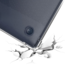 Case2go - E-reader hoes geschikt voor Kobo Clara 2E - Siliconen Back Cover - Met Schokbestendige Hoeken - Transparant