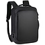 Case2go - Rugzak 15.6 Inch - Schouderbanden - Met Extra vakken - USB oplaad-punt - Waterafstotend - Zwart