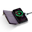 CaseMe - Telefoonhoesje geschikt voor Apple iPhone 16 Pro - Wallet Book Case met Schouder Strap - Paars