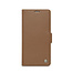 CaseMe - Hoesje geschikt voor Apple iPhone 16 Pro - Retro Wallet Book Case - Met Magnetische Sluiting - Bruin