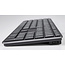 LMP - Bedraad Aluminium Toetsenbord voor Windows met dubbele USB aansluiting en numeriek keyboard - 110 keys - QWERTZ (CH) - SpaceGrey/Zwart