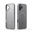 Dux Ducis - Telefoon hoesje geschikt voor de Apple iPhone 16 - Back Cover - Yind Serie - Grijs