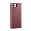 CaseMe - Telefoonhoesje geschikt voor Apple iPhone SE 2024 - Wallet Book Case - Met Magnetische Sluiting - Rood