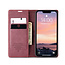 CaseMe - Telefoonhoesje geschikt voor Apple iPhone SE 2024 - Wallet Book Case - Met Magnetische Sluiting - Rood