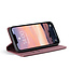 CaseMe - Telefoonhoesje geschikt voor Apple iPhone SE 2024 - Wallet Book Case - Met Magnetische Sluiting - Rood