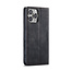 CaseMe - Telefoonhoesje geschikt voor Apple iPhone 16 Pro Max - Wallet Book Case - Met Magnetische Sluiting - Zwart
