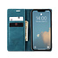 CaseMe - Telefoonhoesje geschikt voor Apple iPhone SE 2024 - Wallet Book Case - Met Magnetische Sluiting - Blauw