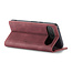 Caseme - Telefoonhoesje geschikt voor Google Pixel 9/9 Pro - Wallet Book Case - Met Magnetische Sluiting - Rood