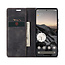 Caseme - Telefoonhoesje geschikt voor Google Pixel 9/9 Pro - Wallet Book Case - Met Magnetische Sluiting - Zwart