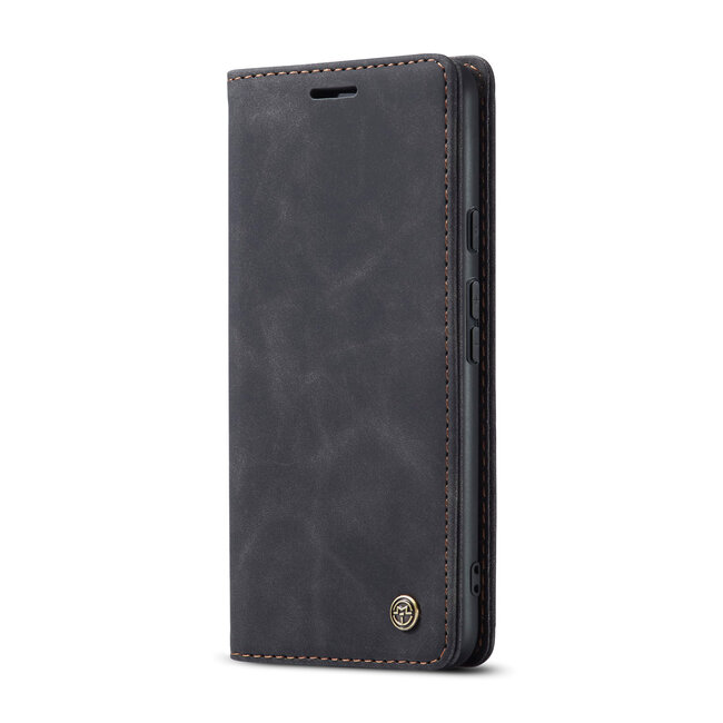 Caseme - Telefoonhoesje geschikt voor Google Pixel 9/9 Pro - Wallet Book Case - Met Magnetische Sluiting - Zwart