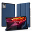 Dux Ducis - Tablet hoes geschikt voor Lenovo Tab K11 Plus - Domo Tri-fold Case - Auto Wake/Sleep functie - Blauw