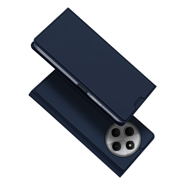 Dux Ducis - Telefoon Hoesje geschikt voor Xiaomi Redmi 14C  - Skin Pro - Book Case - Blauw