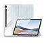 Dux Ducis - Tablet hoes geschikt voor Samsung Galaxy Tab S9/S9 FE - Toby Series - Auto Wake/Sleep functie - Met Pencil houder - Blauw