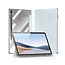 Dux Ducis - Tablet hoes geschikt voor Samsung Galaxy Tab S9/S9 FE - Toby Series - Auto Wake/Sleep functie - Met Pencil houder - Blauw