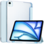 Case2go - Tablet hoes geschikt voor Apple iPad Air (2024) / Apple iPad Air (2025) - 13 Inch - Tri-fold Frosted Case met Auto/Wake Functie - Met Pencilhouder - Lichtblauw