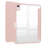 Case2go - Tablet hoes geschikt voor Apple iPad 10 10.9 (2022) - Transparante Case - Tri-fold Back Cover - Met Pencil Houder en Auto Wake/Sleep functie - Rose Gold