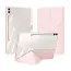 Dux Ducis - Hoes geschikt voor Samsung Galaxy Tab S9/S9 FE Plus - Magneet sluiting - Auto Sleep/Wake functie - Met Pencil houder - Roze