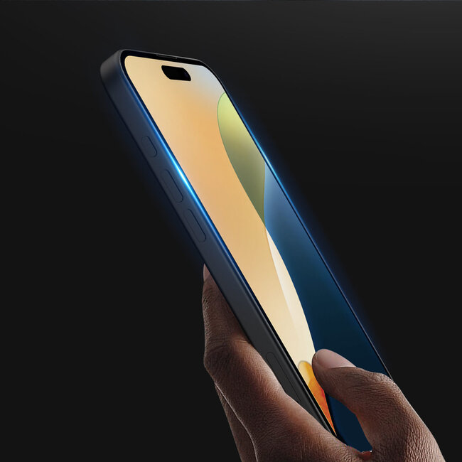 Dux Ducis - Screenprotector geschikt voor Apple iPhone 16 Plus - Tempered Glass Screenprotector - Zwart