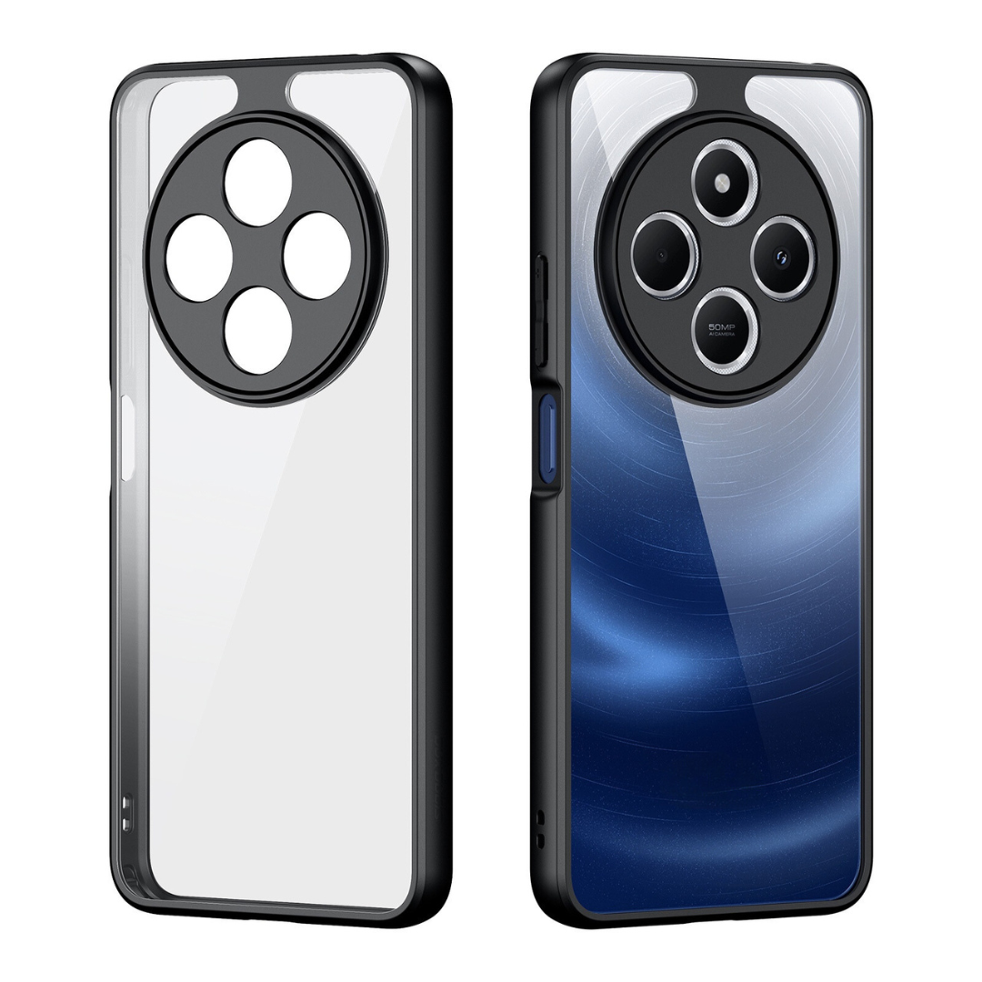 Dux Ducis - Telefoon hoesje geschikt voor de Xiaomi Redmi 14C - Back Cover - Aimo Series - Zwart afbeelding