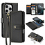 Dux Ducis - Telefoon Hoesje geschikt voor Apple iPhone 16 Pro Max - Hoesje geschikt voor Magsafe Magneet - 2 in 1 Wallet Book Case -  Lawa Series - Zwart