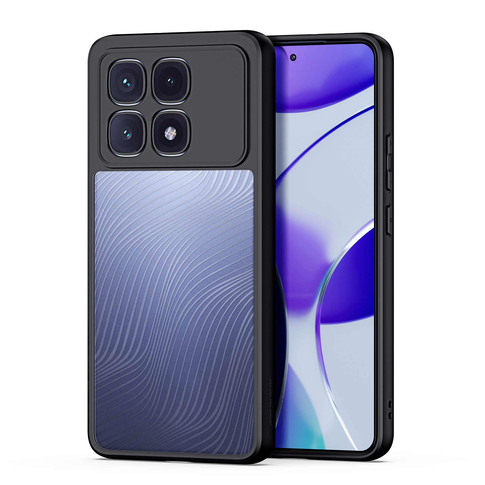 Dux Ducis - Telefoon hoesje geschikt voor de Xiaomi Redmi K70 Ultra - Back Cover - Aimo Series - Zwart afbeelding