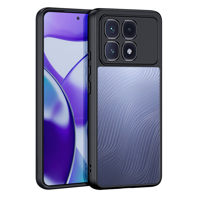 Dux Ducis - Telefoon hoesje geschikt voor de Xiaomi Redmi K70 Ultra - Back Cover - Aimo Series - Zwart
