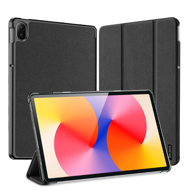 Dux Ducis - Tablet hoes geschikt voor Huawei MatePad SE 11 - Domo Book Case - Auto Wake/Sleep functie - Zwart
