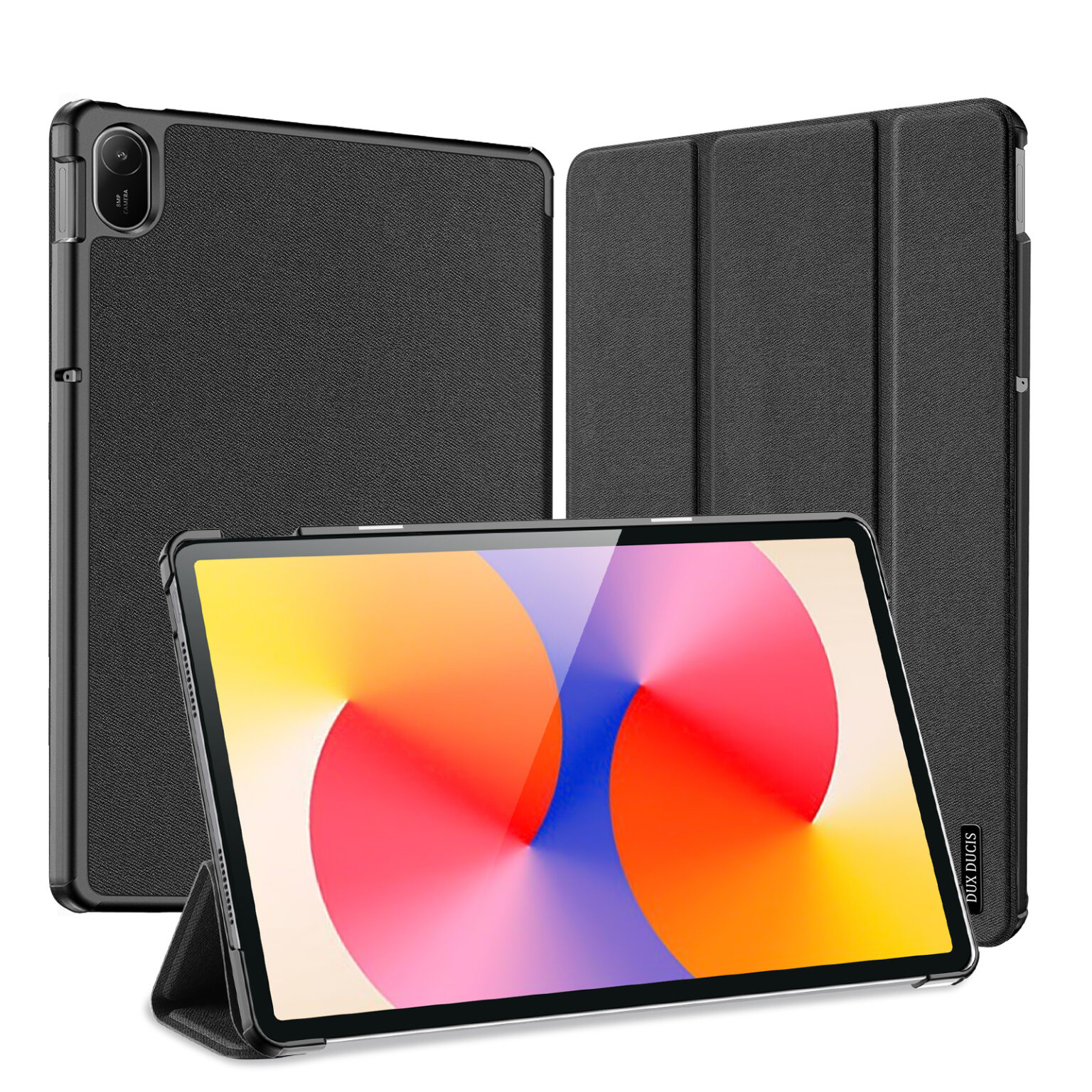 Dux Ducis - Tablet hoes geschikt voor Huawei MatePad SE 11 - Domo Book Case - Auto Wake/Sleep functie - Zwart afbeelding
