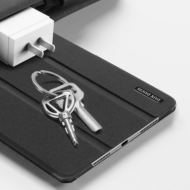 Dux Ducis - Tablet hoes geschikt voor Huawei MatePad SE 11 - Domo Book Case - Auto Wake/Sleep functie - Zwart