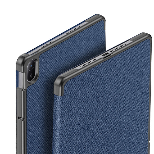 Dux Ducis - Tablet hoes geschikt voor Huawei MatePad SE 11 - Domo Book Case - Auto Wake/Sleep functie - Blauw
