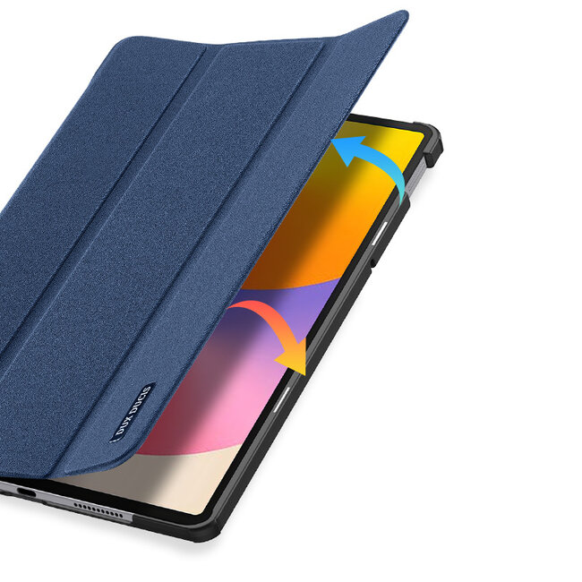 Dux Ducis - Tablet hoes geschikt voor Huawei MatePad SE 11 - Domo Book Case - Auto Wake/Sleep functie - Blauw