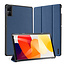 Dux Ducis - Tablet hoes geschikt voor Xiaomi Redmi Pad SE 8.7 - Domo Book Case - Auto Wake/Sleep functie - Blauw