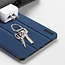 Dux Ducis - Tablet hoes geschikt voor Xiaomi Redmi Pad SE 8.7 - Domo Book Case - Auto Wake/Sleep functie - Blauw