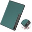 Case2go - Tablet hoes geschikt voor Samsung Galaxy Tab S10 Ultra / S9 Ultra (2024) - Pencil Houder - 14.6 Inch - Donker Groen