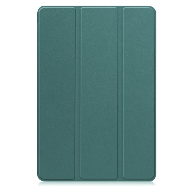 Case2go - Tablet hoes geschikt voor Samsung Galaxy Tab S10 Ultra / S9 Ultra (2024) - Pencil Houder - 14.6 Inch - Donker Groen