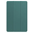 Case2go - Tablet hoes geschikt voor Samsung Galaxy Tab S10 Ultra / S9 Ultra (2024) - Pencil Houder - 14.6 Inch - Donker Groen