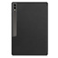 Case2go - Tablet hoes geschikt voor Samsung Galaxy Tab S10 Ultra / S9 Ultra (2024) - Pencil Houder - 14.6 Inch - Zwart