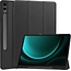 Case2go - Tablet hoes geschikt voor Samsung Galaxy Tab S10 Plus - Pencil Houder - 12.4 Inch - Zwart