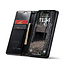CaseMe - Telefoonhoesje geschikt voor Apple iPhone 16 Plus - Flip Wallet Case - Magneetsluiting - Zwart